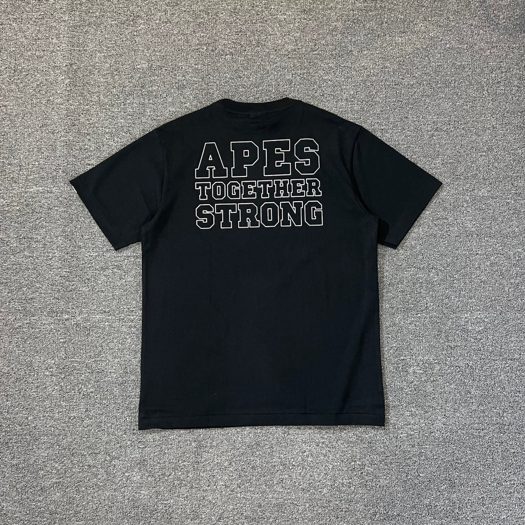 BAPE Classic College Logo Oversized Heavyweight Unisex T-Shirt