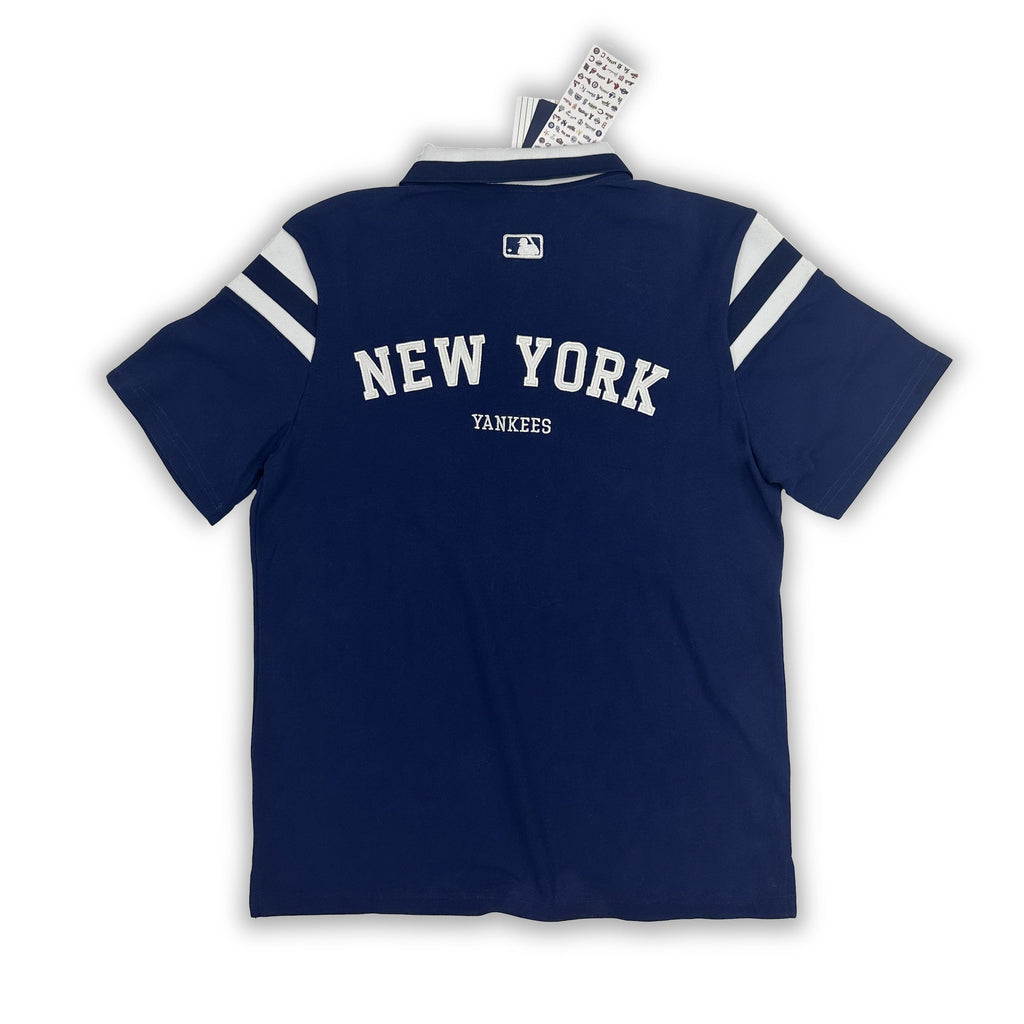 NY Yankees Athletic Stripe Polo Shirt
