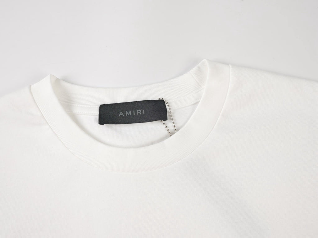 AMIRI Pegasus Rainbow Graphic Crew Neck Short‑Sleeve T‑Shirt