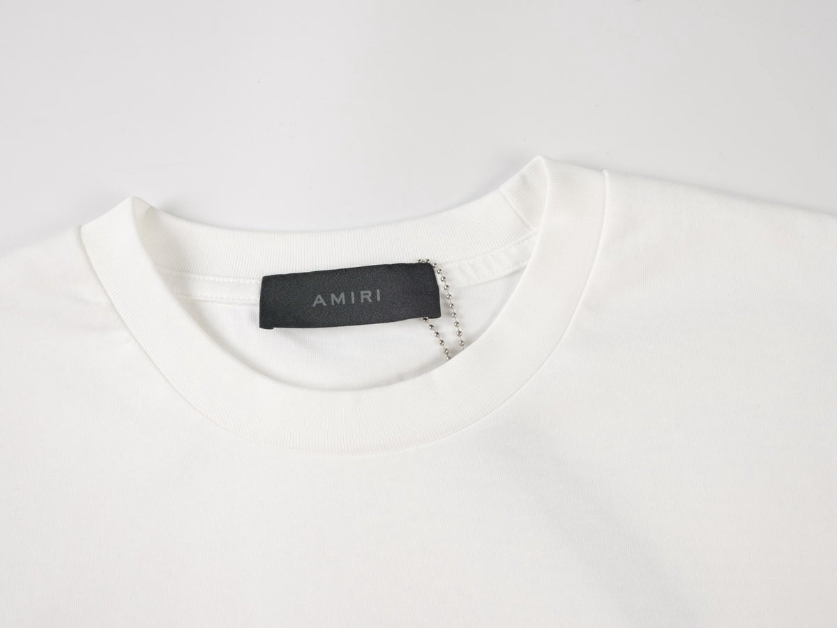 AMIRI Pegasus Rainbow Graphic Crew Neck Short‑Sleeve T‑Shirt