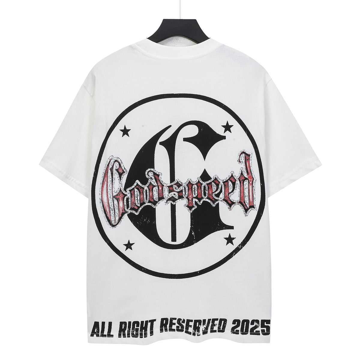 Godspeed Street Reaper Reader Short Sleeve Tee (Vintage White)