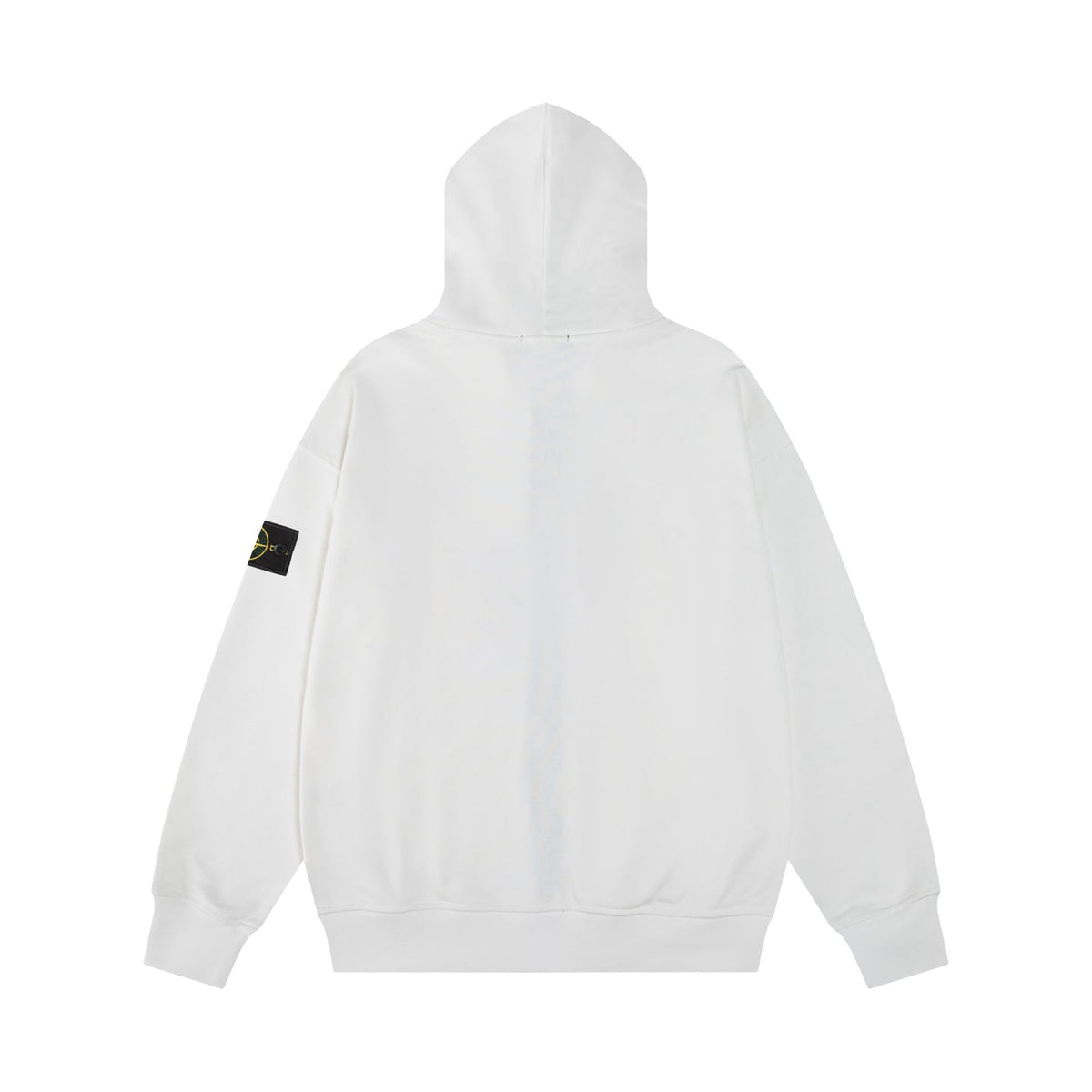 Stone Island Heavyweight Cotton Fleece Full-Zip Hoodie with Compass Badge