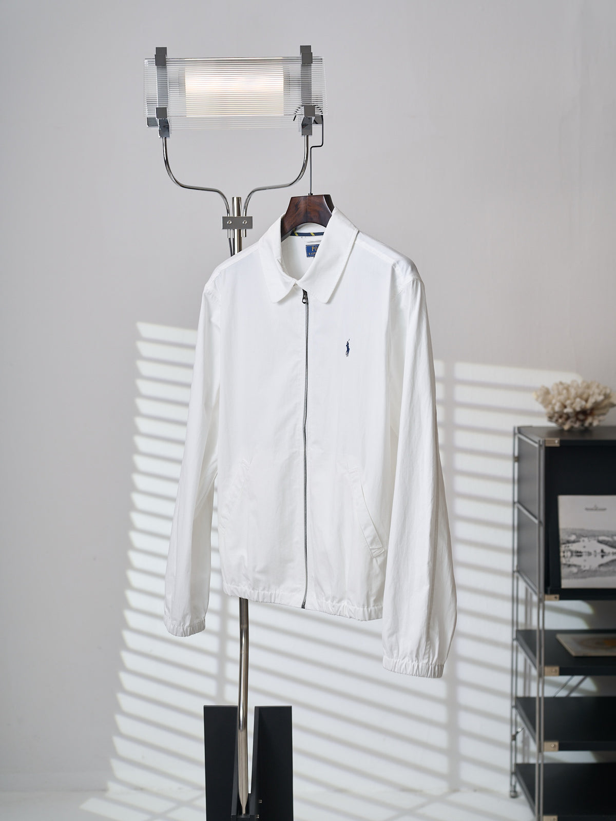 Polo Ralph Lauren Men’s Zip‑Up Harrington Jacket With Pony Embroidery