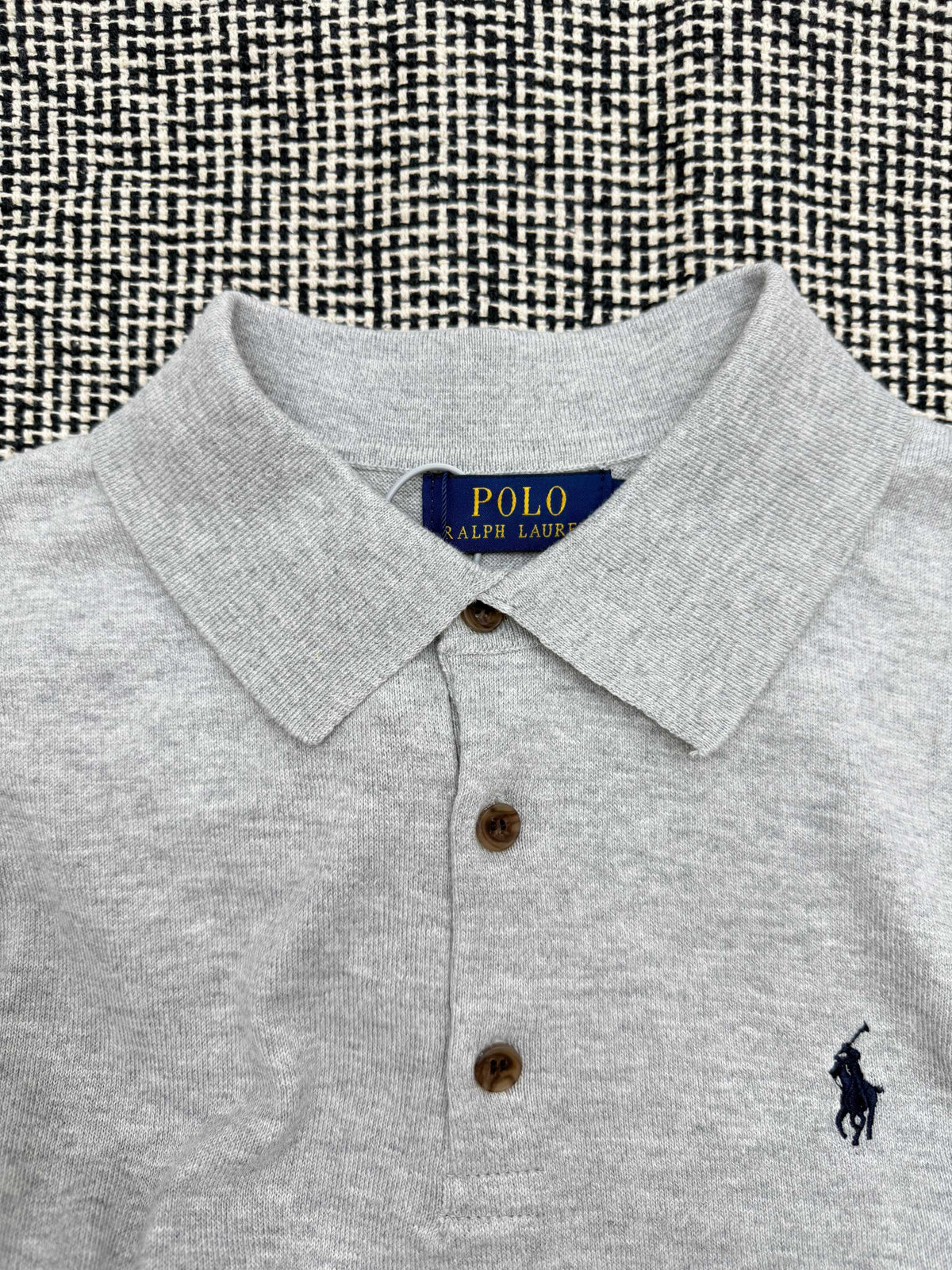 Polo Ralph Lauren Men’s Long‑Sleeve Knit Polo Sweater With Pony Embroidery