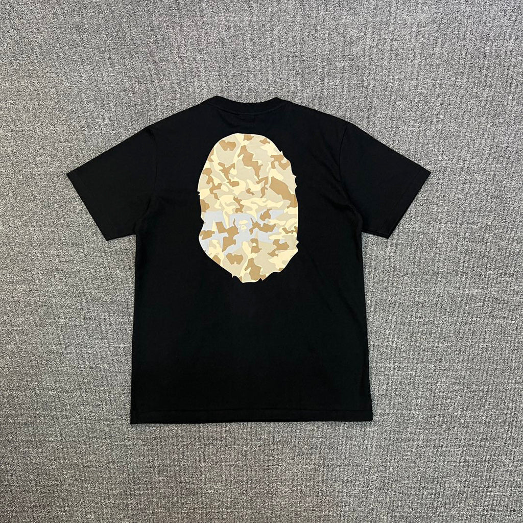 BAPE Desert Camo + Blue Camo Ape Head Double-Sided Print Tee Oversized Unisex T-Shirt — 4 Colourways