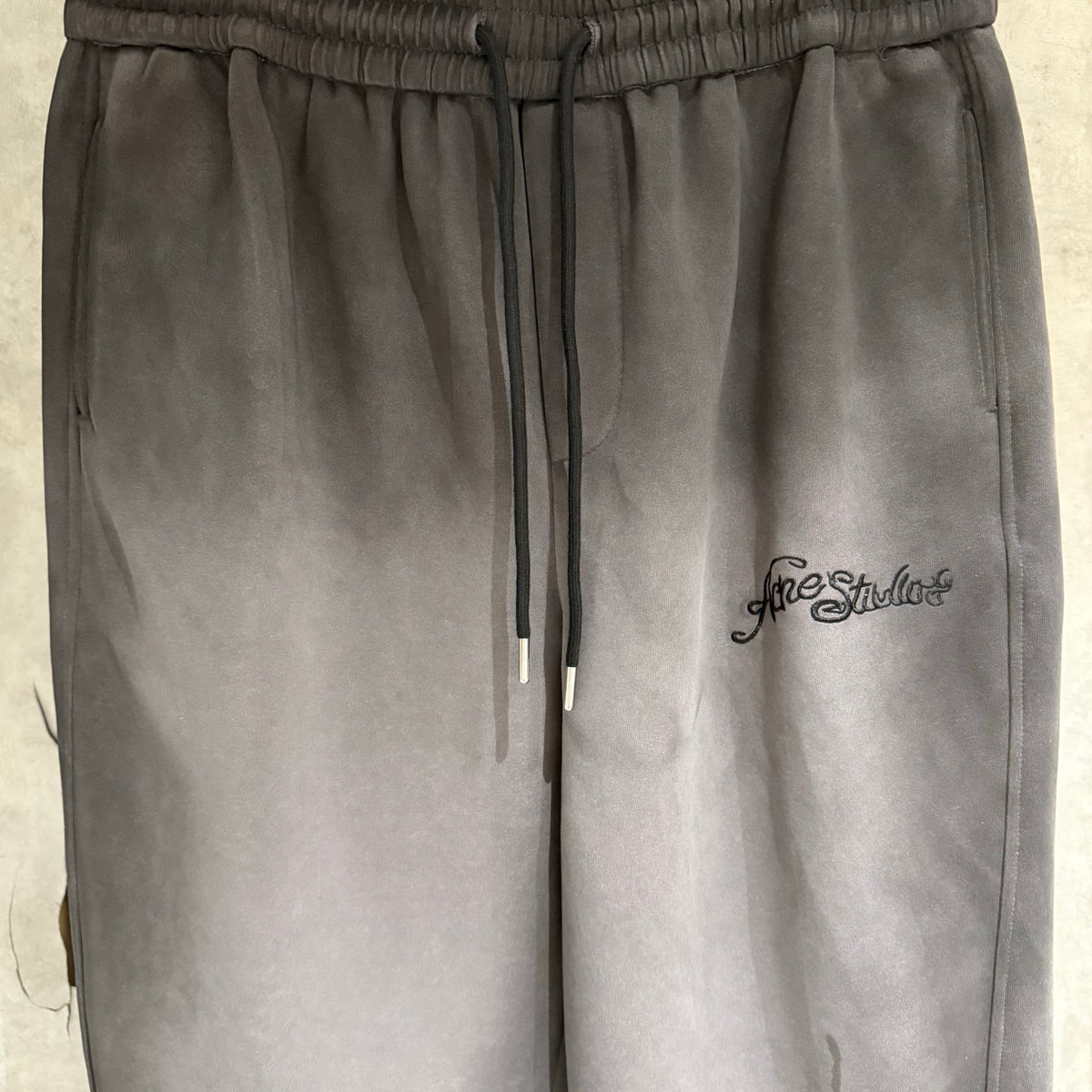 Acne Studios Gradient‑Wash Wide‑Leg Sweatpants
