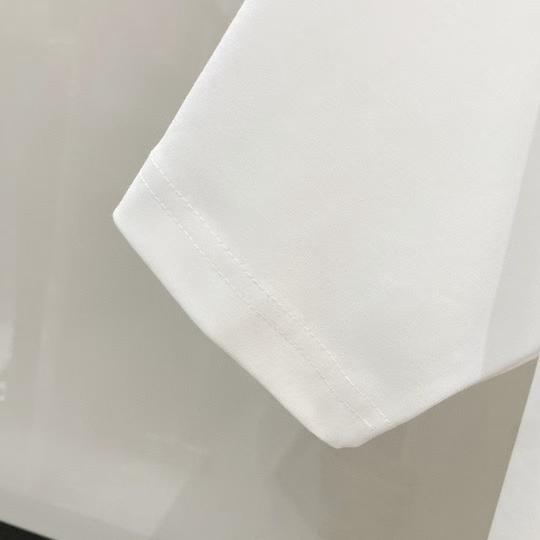AMIRI Ornate Script Logo Crew Neck Short‑Sleeve T‑Shirt