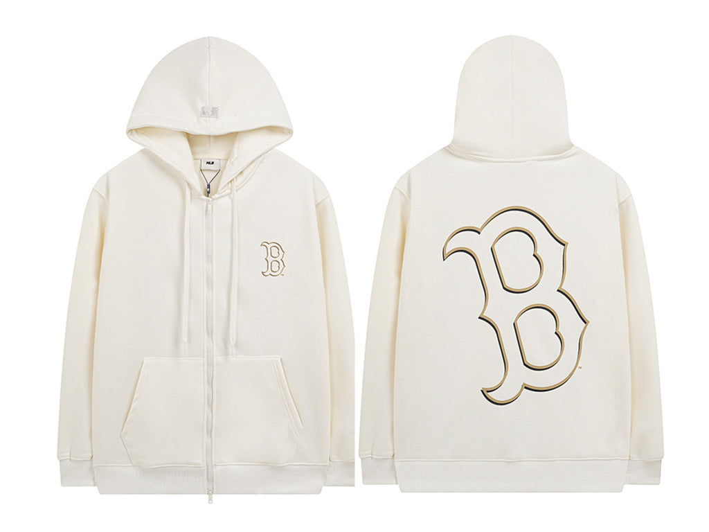 MLB Outline Logo Zip-Up Hoodie