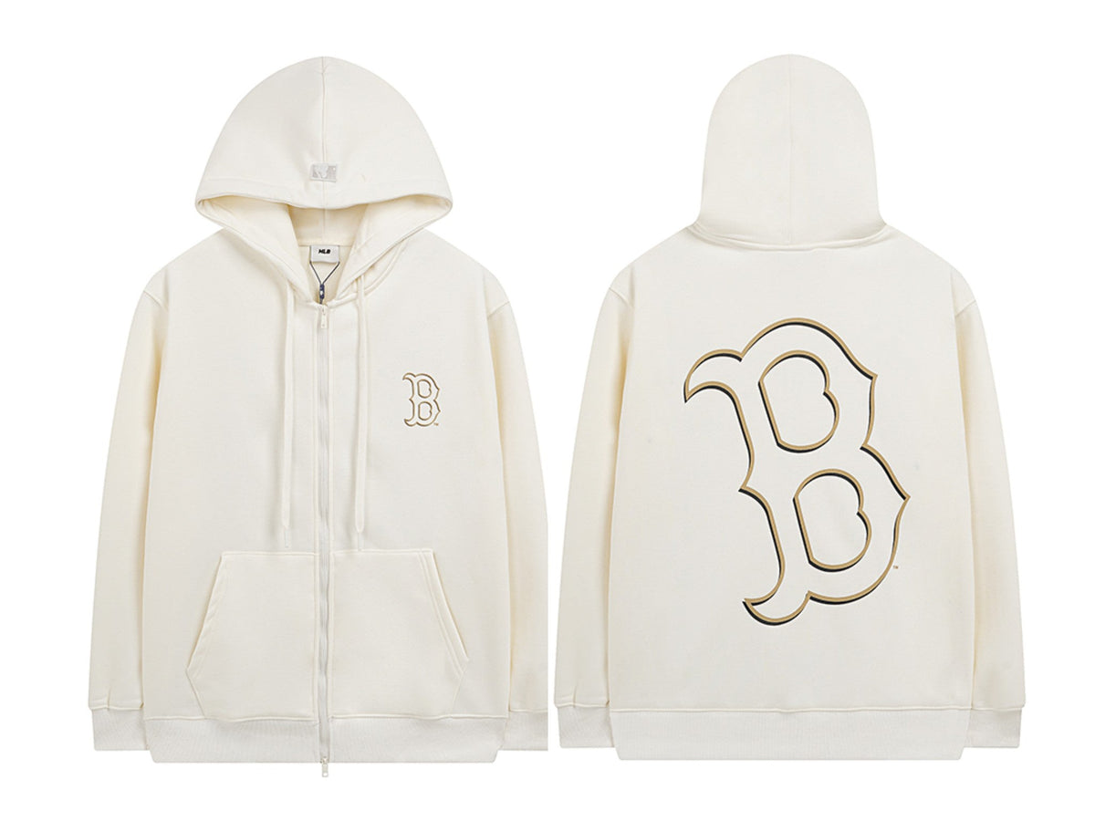 MLB Outline Logo Zip-Up Hoodie