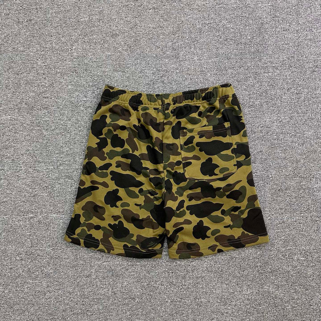 BAPE Camo Shark Shorts