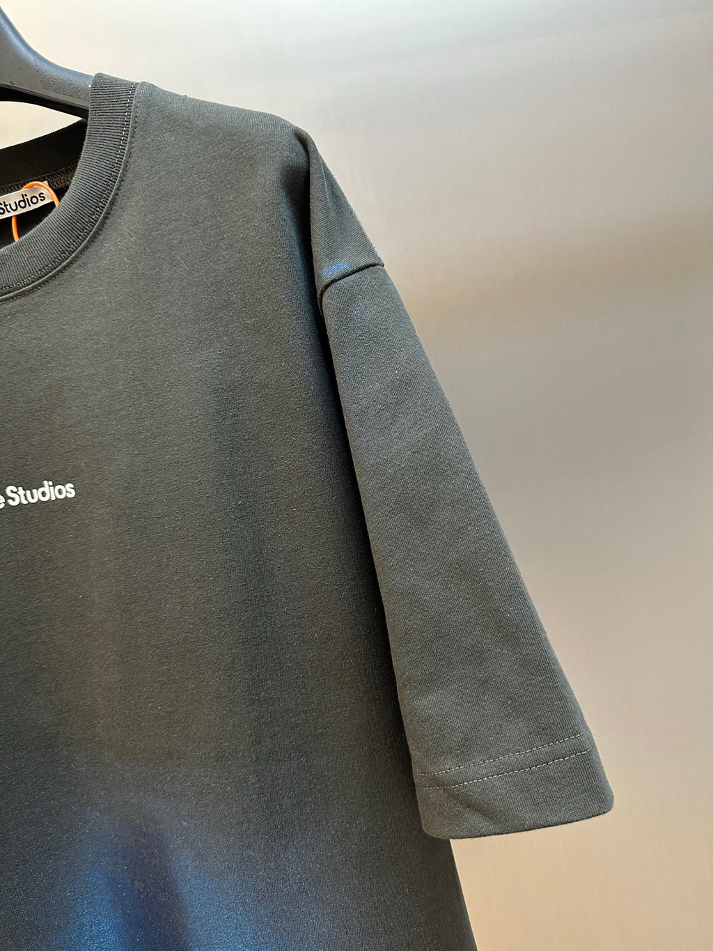 Acne Studios Minimal Logo Oversized Short‑Sleeve T‑Shirt