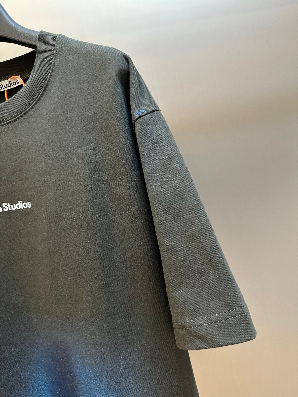 Acne Studios Minimal Logo Oversized Short‑Sleeve T‑Shirt
