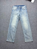 Ralph Lauren Men's Light Washed Wide‑Leg Denim Jeans