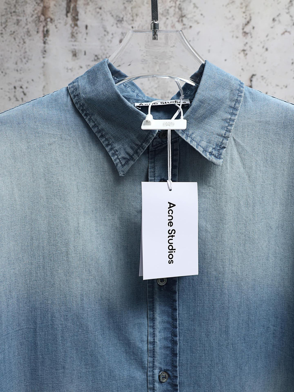 Acne Studios Short‑Sleeve Denim Shirt