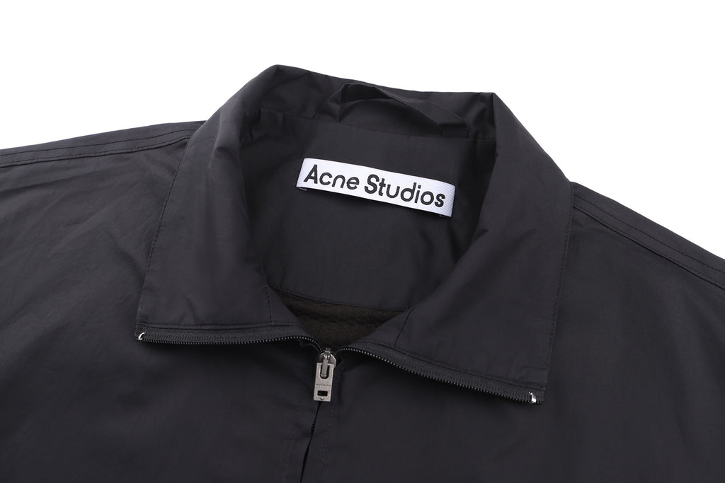 Acne Studios Zip‑Up Collared Harrington Jacket