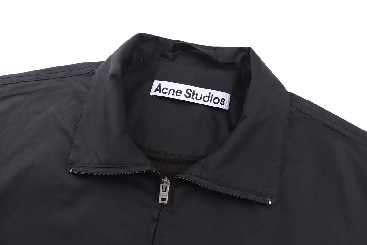 Acne Studios Zip‑Up Collared Harrington Jacket