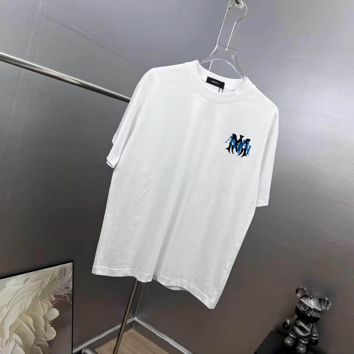 AMIRI Graphic Crew Neck Short‑Sleeve T‑Shirt