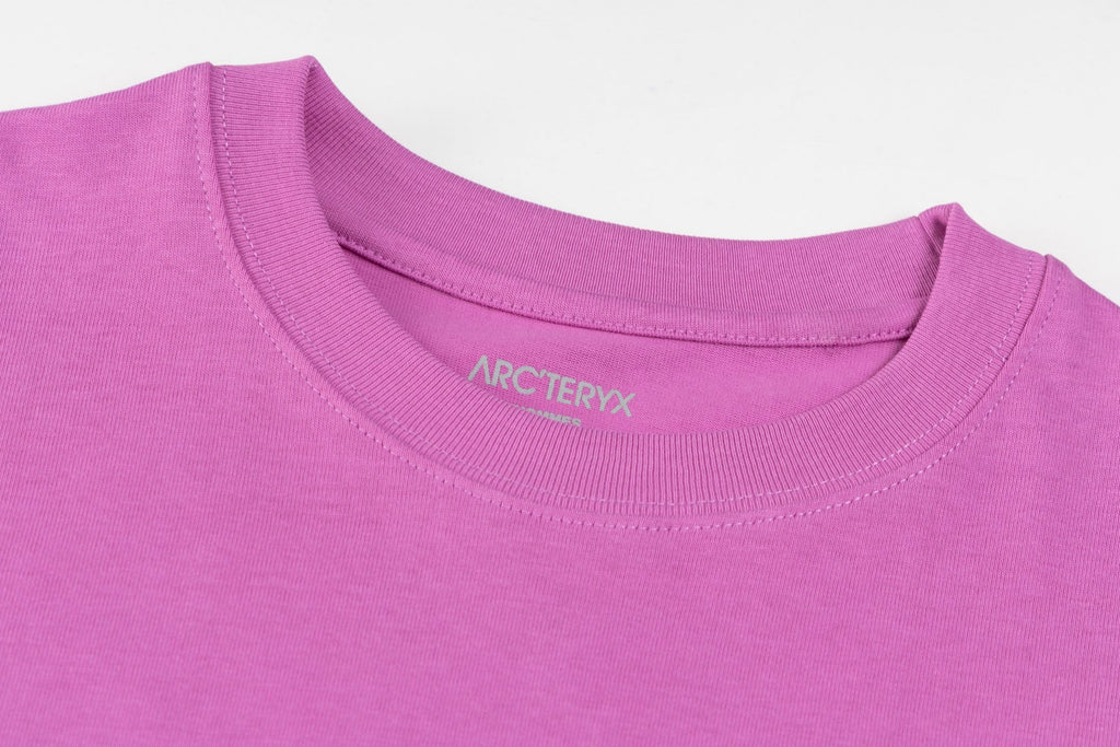Arc'teryx  Back Bird Logo Crew Neck Short‑Sleeve T‑Shirt, Unisex Relaxed Fit Tee