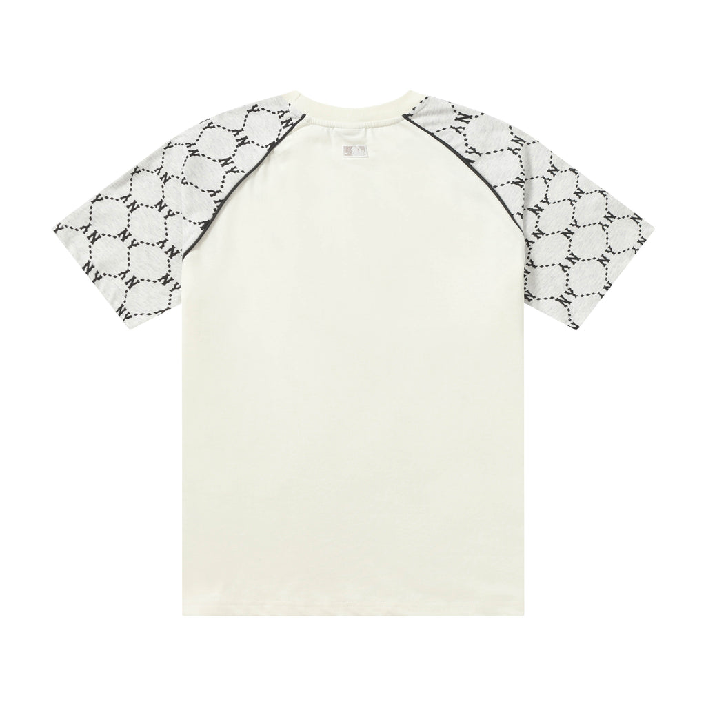NY Yankees Monogram Raglan Sleeve T-Shirt