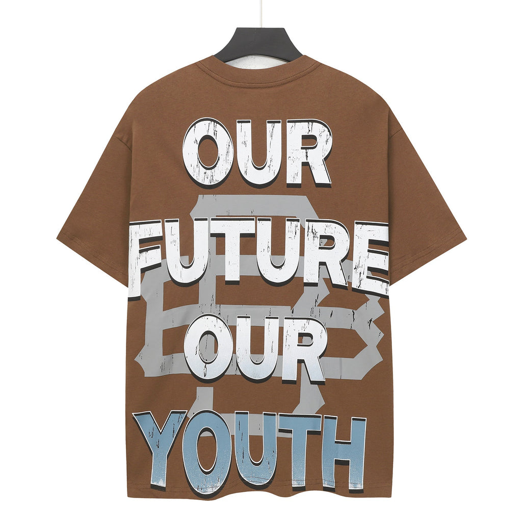 Godspeed Global Futuristic Women Short Sleeve Tee (Chocolate Brown)