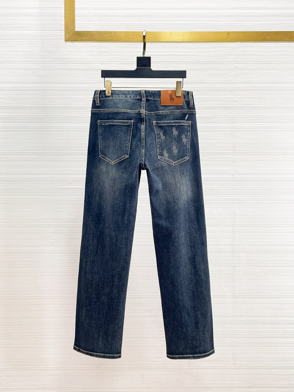 Ralph Lauren Men's Vintage Wash Straight‑Leg Denim Jeans