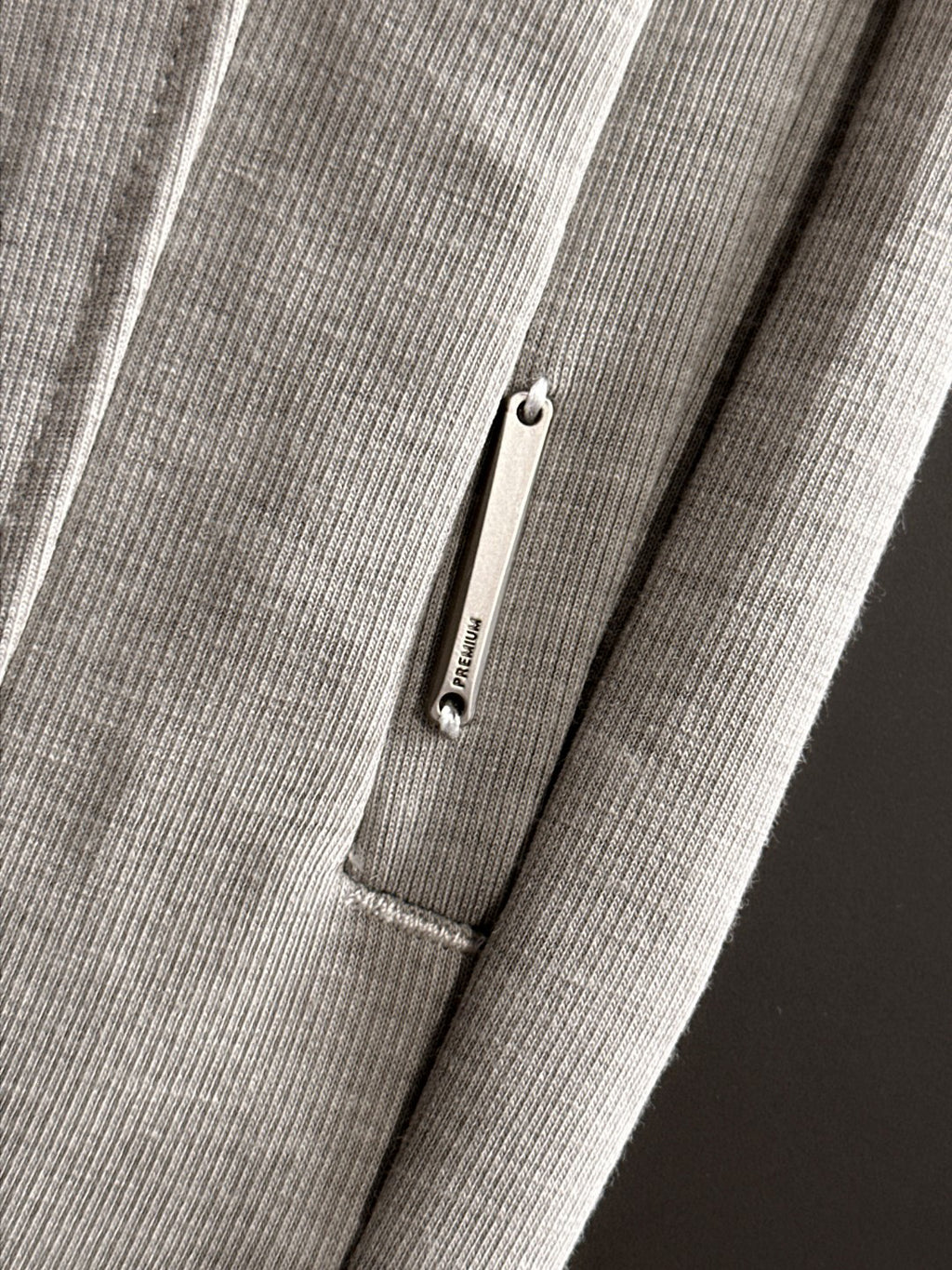 Ralph Lauren Men's Grey Drawstring Straight‑Leg Sweatpants