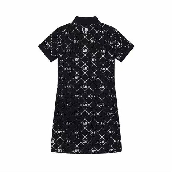 MLB All-Over Diamond Monogram Polo Dress