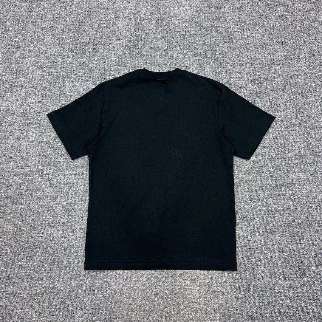 BAPE Glitch Art Ape Head College Tee Oversized Unisex T-Shirt