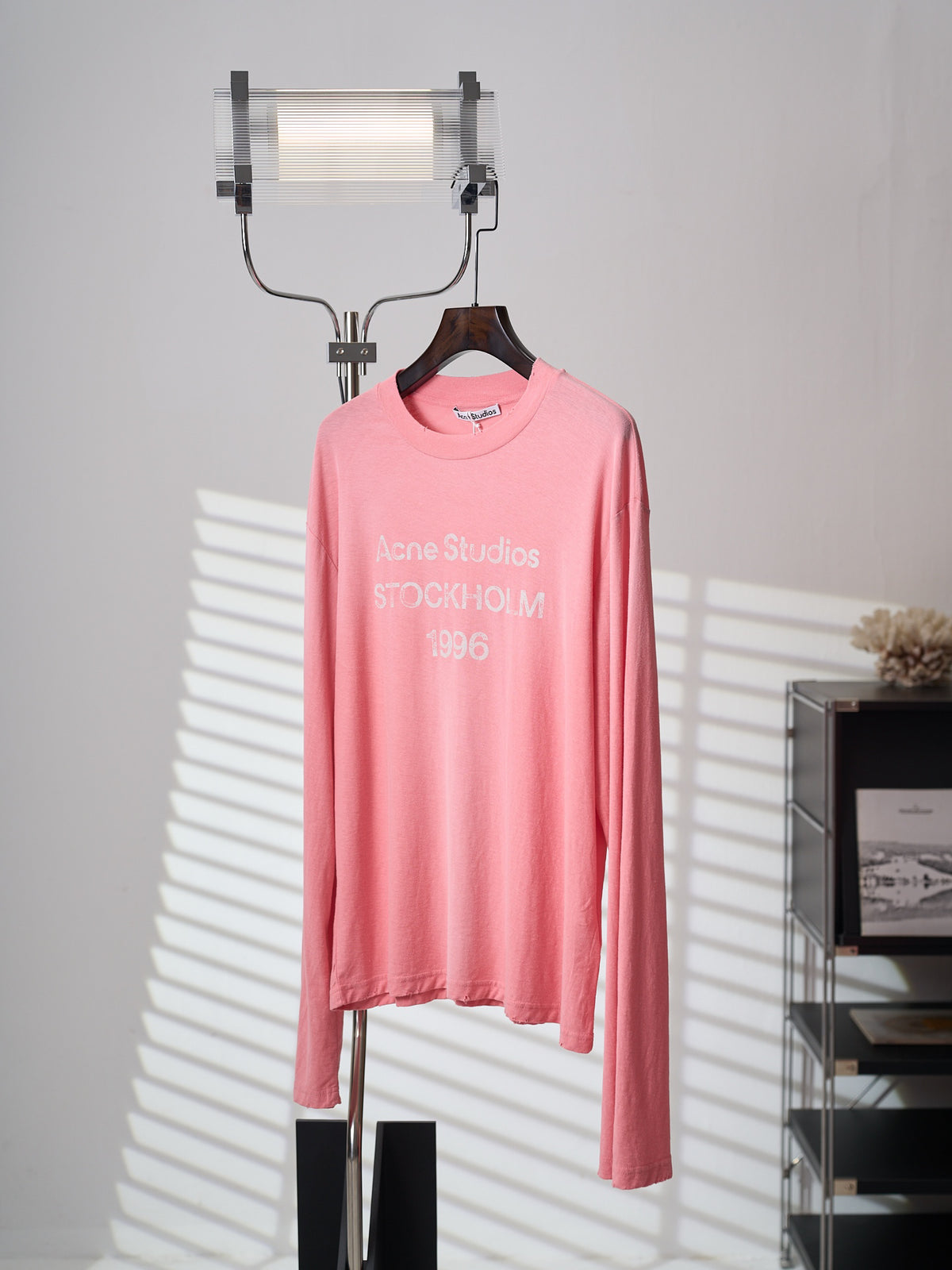 Acne Studios Unisex Stockholm 1996 Long‑Sleeve Crew‑Neck T‑Shirt