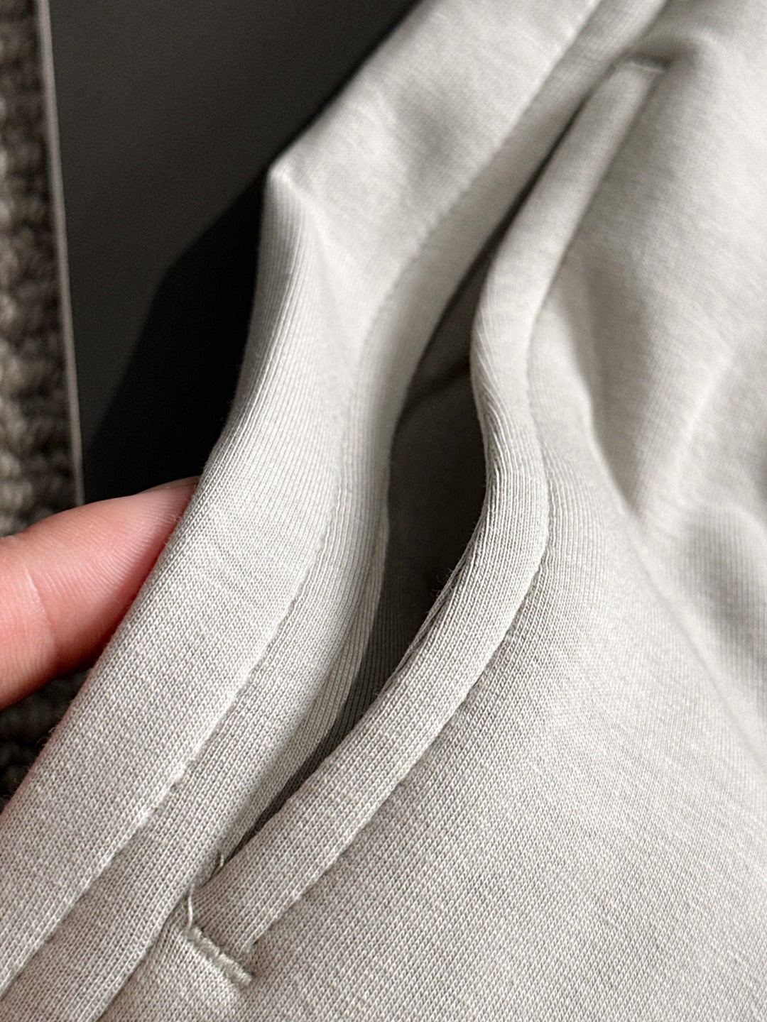 Acne Studios Drawstring Waist Straight‑Leg Sweatpants