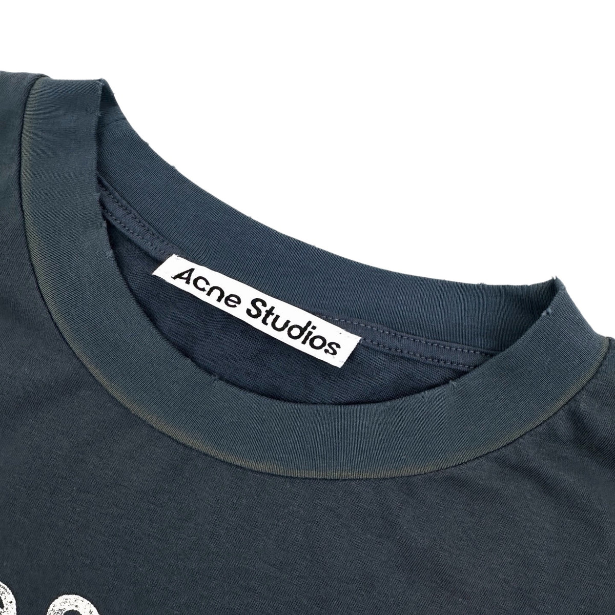 Acne Studios Stockholm 1996 Vintage‑Print Crew‑Neck Short‑Sleeve T‑Shirt