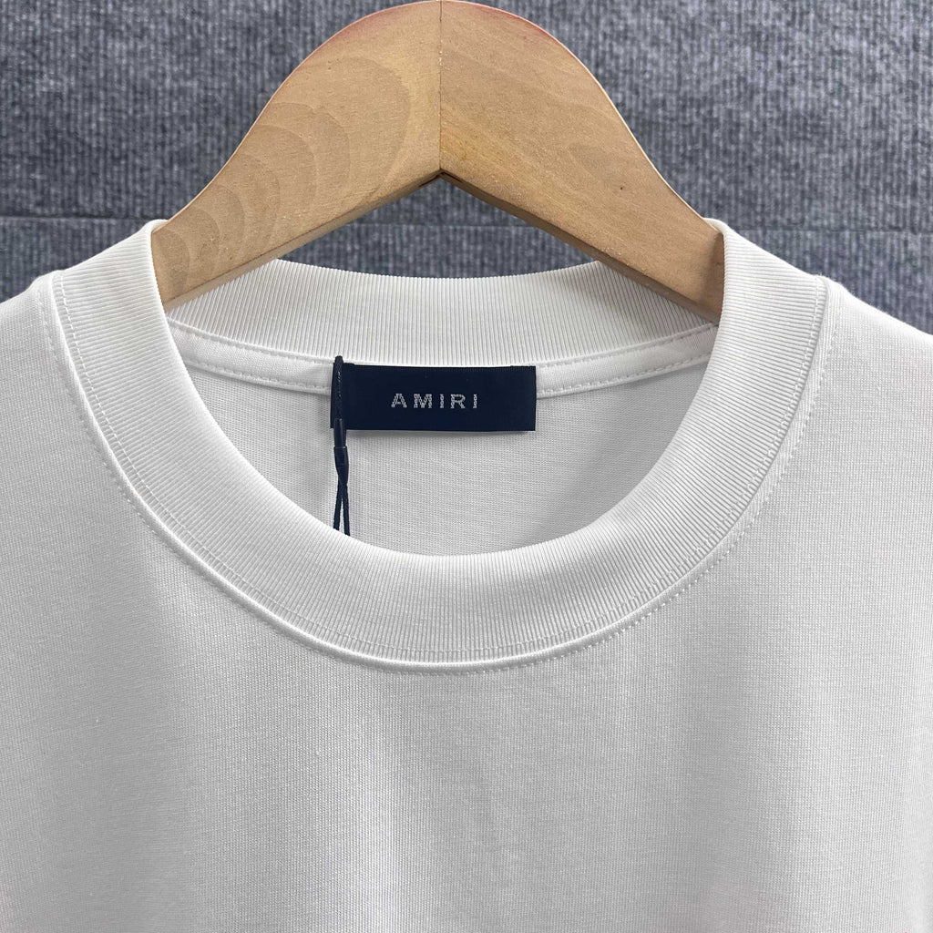 AMIRI Chateau AMIRI California Chest‑Logo Short‑Sleeve Tee