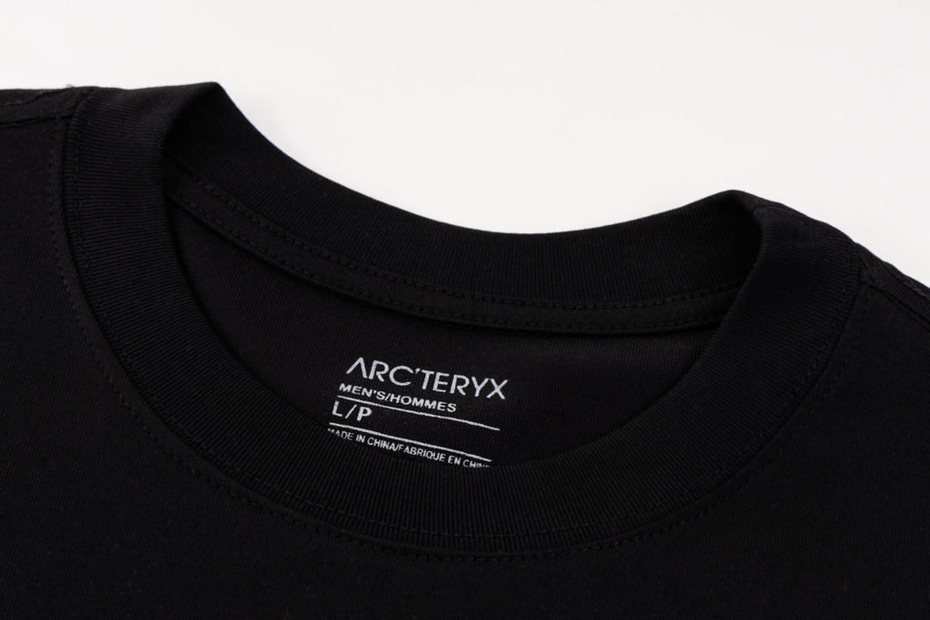 Arc'teryx Fossil Bird Grid‑Background Back Print SS T‑Shirt