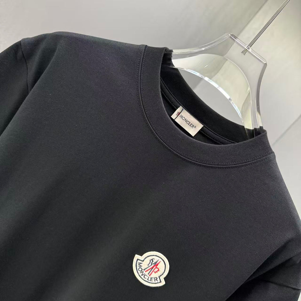 Moncler Classic Badge T-Shirt Black