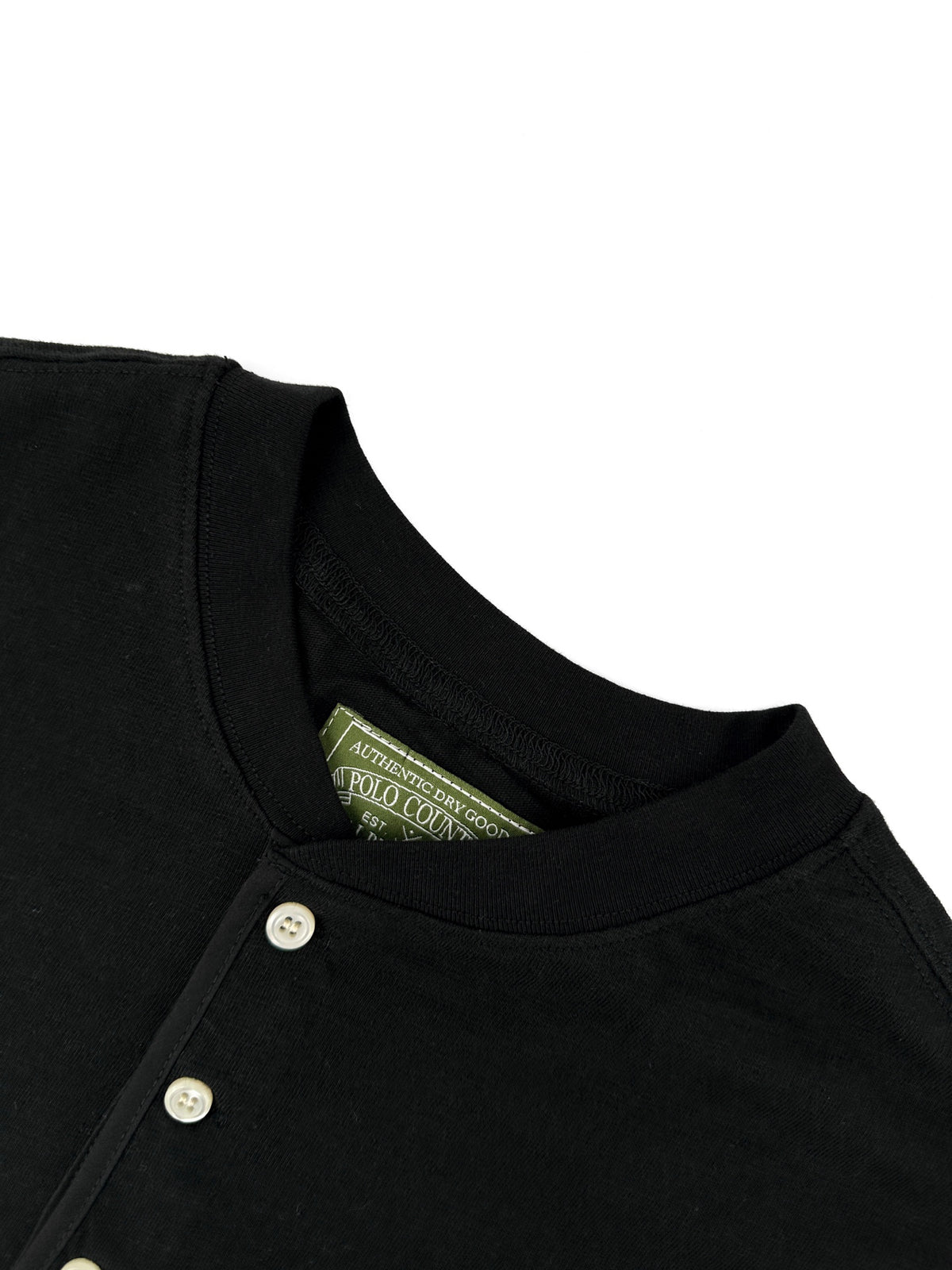 Polo Ralph Lauren Men's Long‑Sleeve Henley Shirt with Embroidered Pony Logo