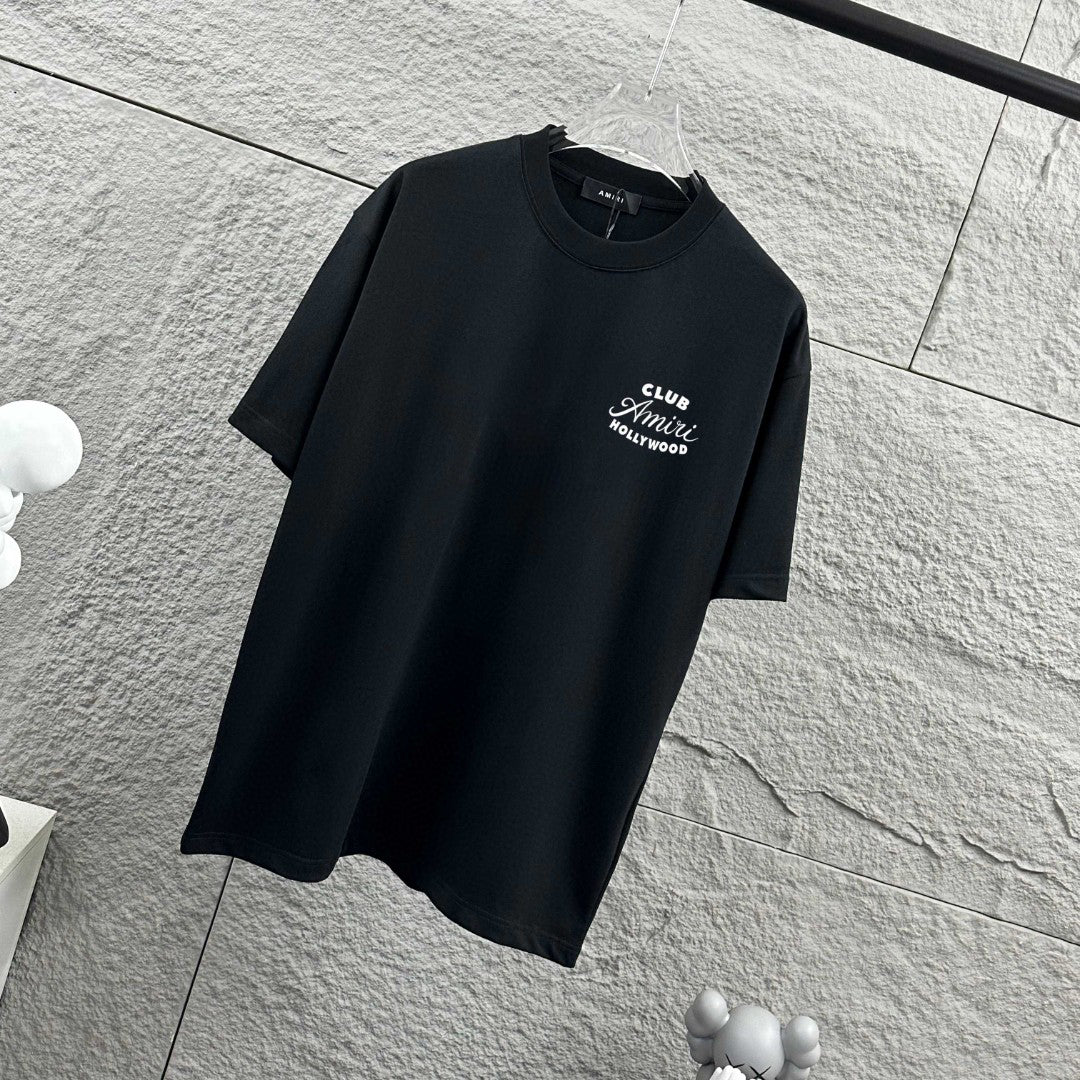 AMIRI Club Amiri Hollywood Graphic Crew-Neck Short-Sleeve T-Shirt