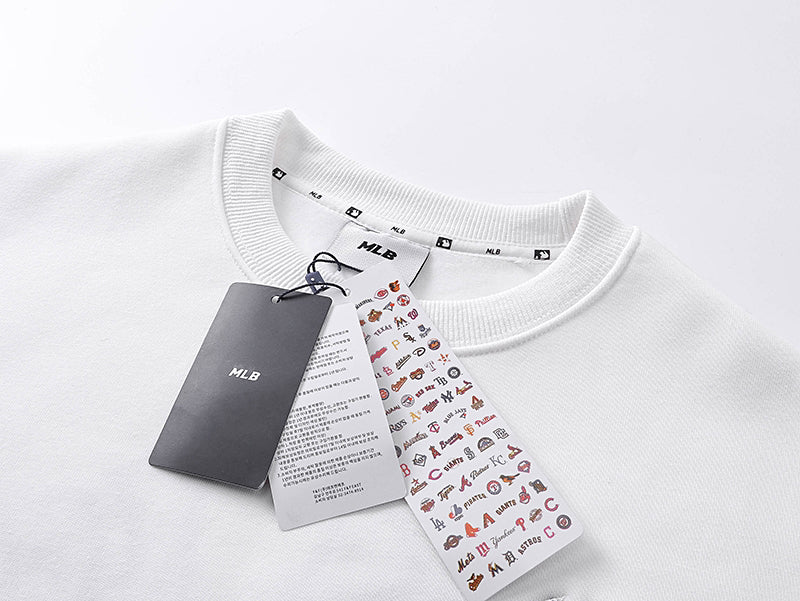 NY Yankees Monogram Fill Logo Crewneck Sweatshirt