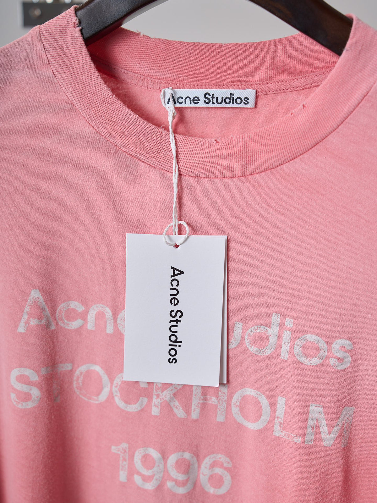 Acne Studios Unisex Stockholm 1996 Short‑Sleeve Crew‑Neck T‑Shirt
