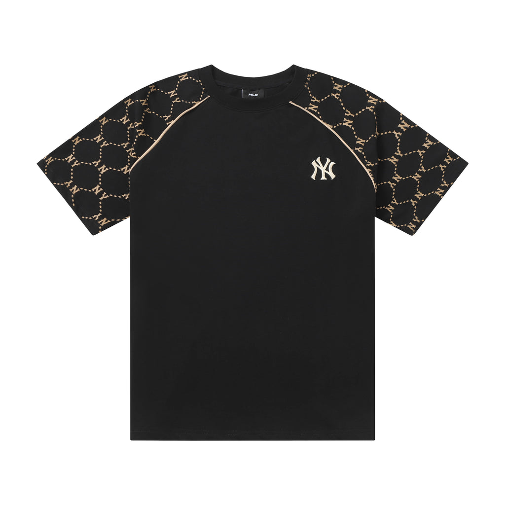 NY Yankees Monogram Raglan Sleeve T-Shirt