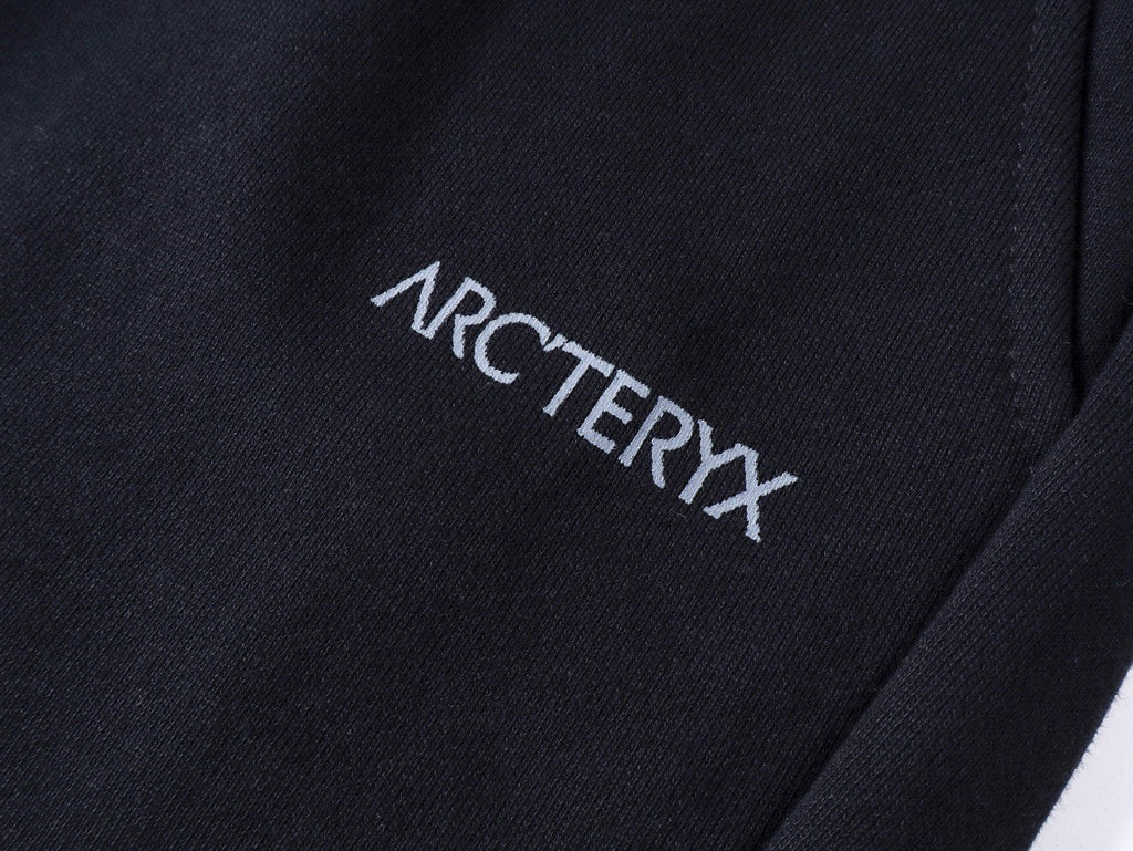 Arc'teryx Large Skeleton Fossil‑Bird Print Drawstring Jogger Pants