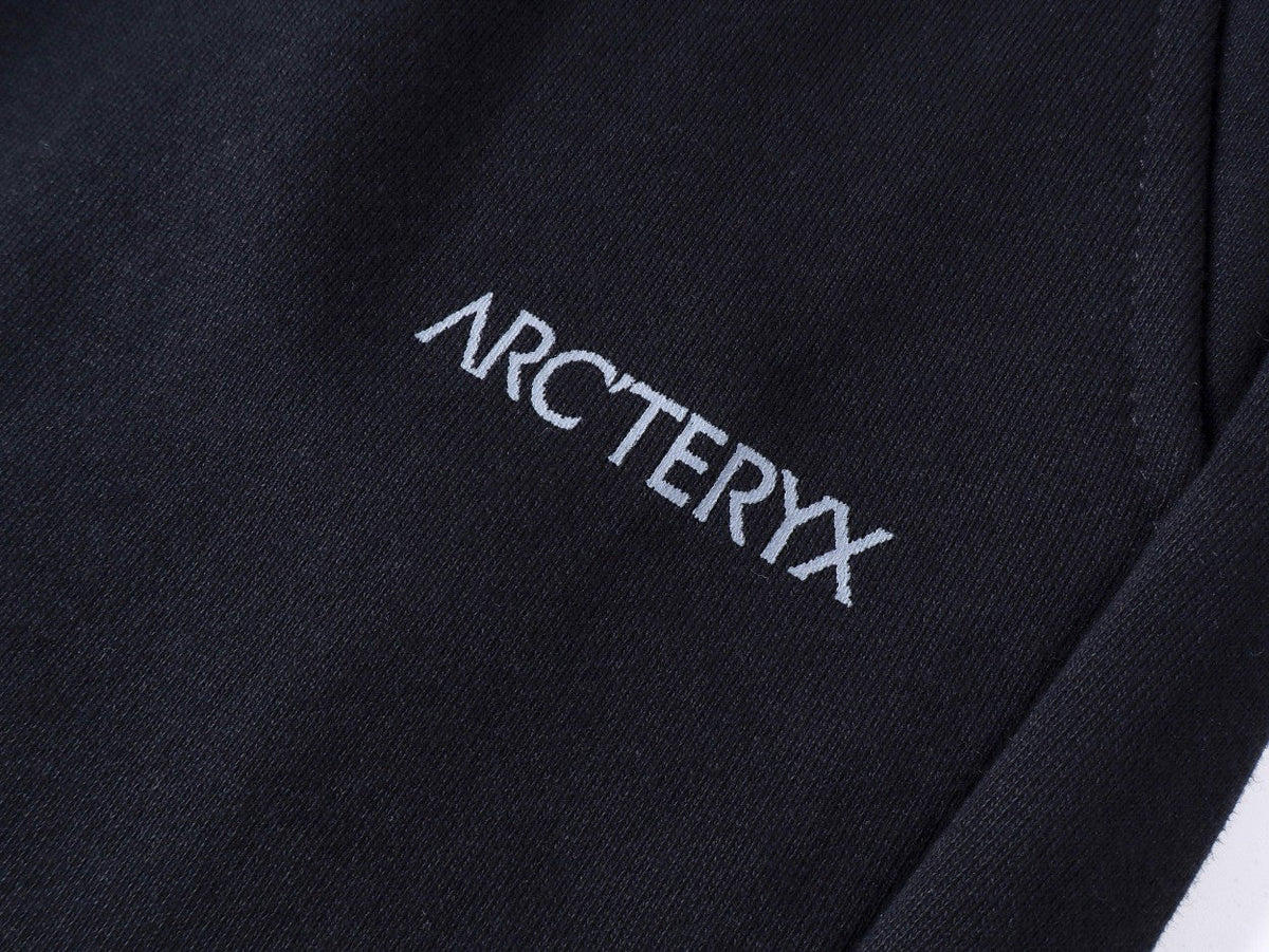 Arc'teryx Large Skeleton Fossil‑Bird Print Drawstring Jogger Pants
