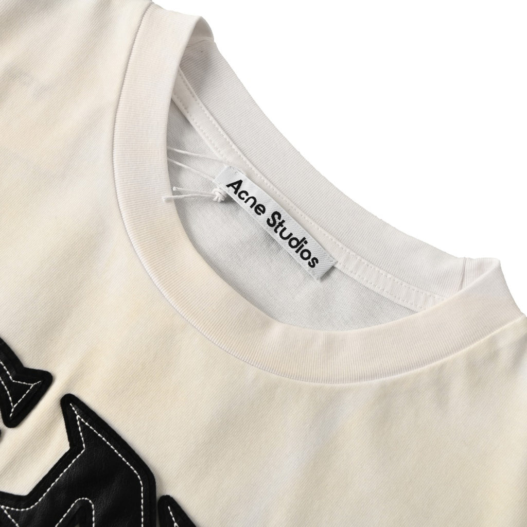 Acne Studios Gym‑Theme Varsity‑Graphic Oversized Crew‑Neck T‑Shirt