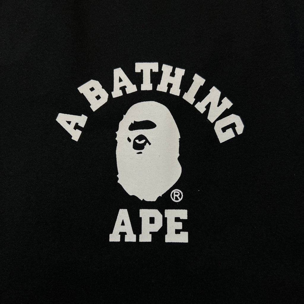 BAPE Classic College Logo Oversized Heavyweight Unisex T-Shirt