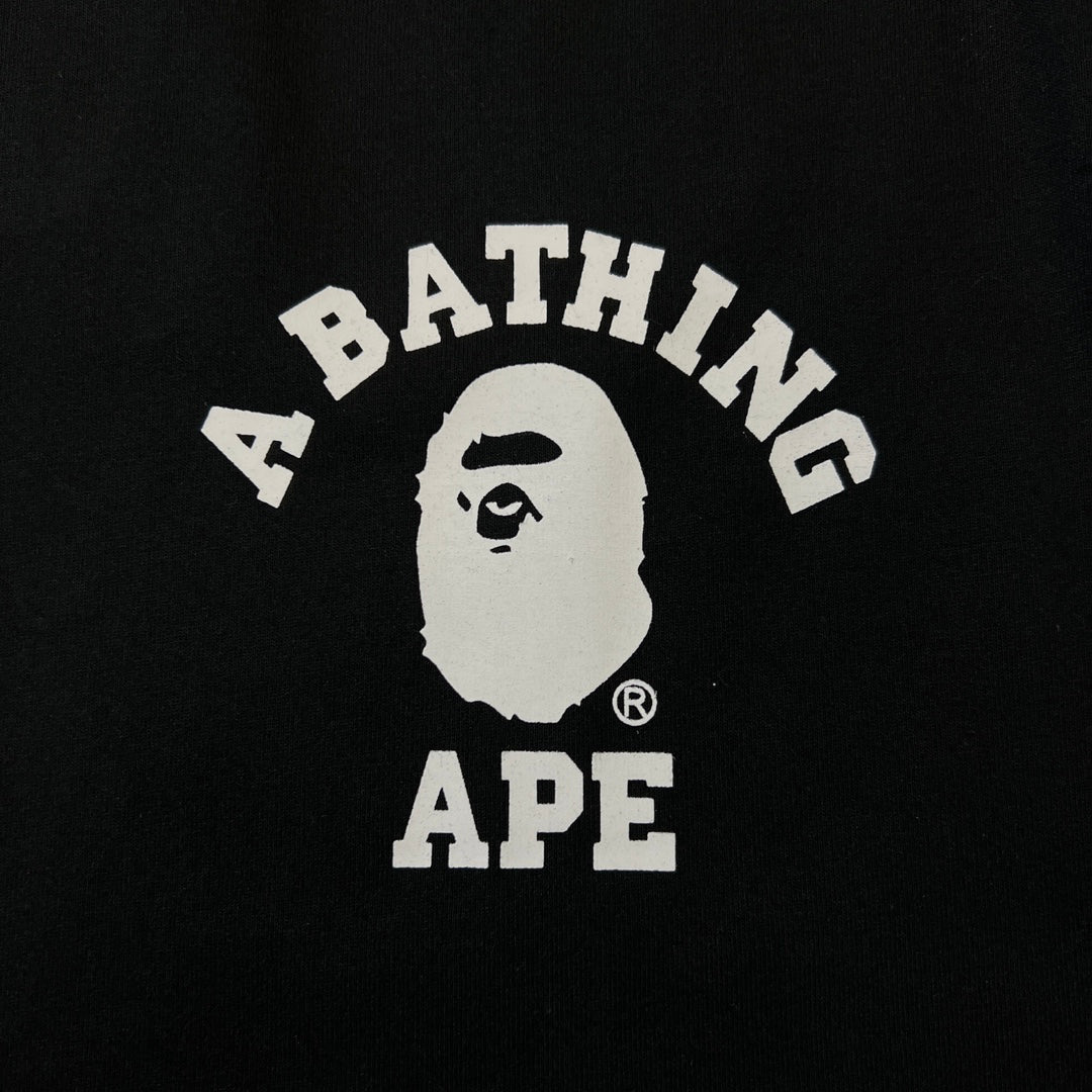 BAPE Classic College Logo Oversized Heavyweight Unisex T-Shirt