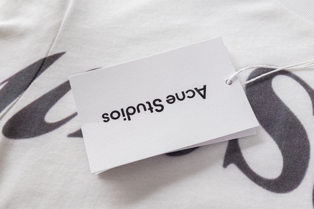 Acne Studios Est.1996 Large Front‑Print Crew‑Neck Short‑Sleeve T‑Shirt