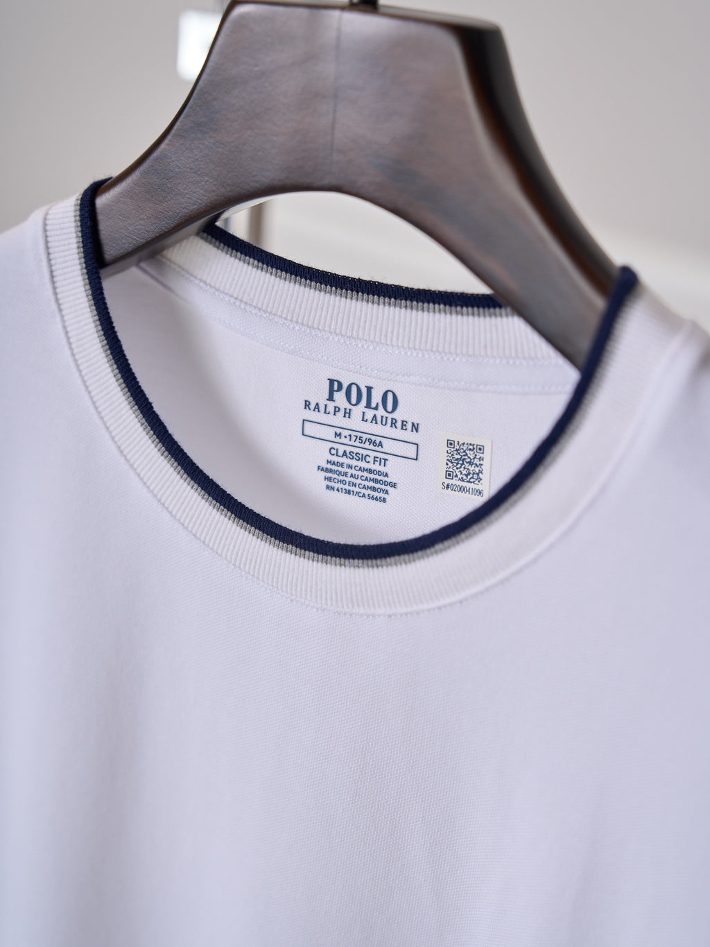 Polo Ralph Lauren Men's Contrast‑Trim Crew‑Neck Short‑Sleeve T‑Shirt, Navy Pony Embroidery