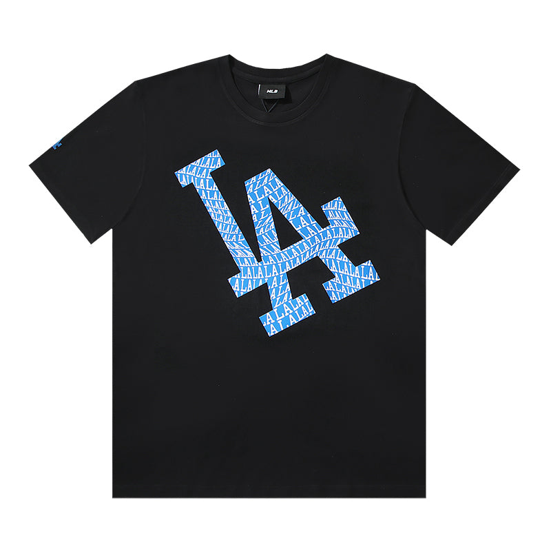 LA Dodgers Letter Fill Logo T-Shirt