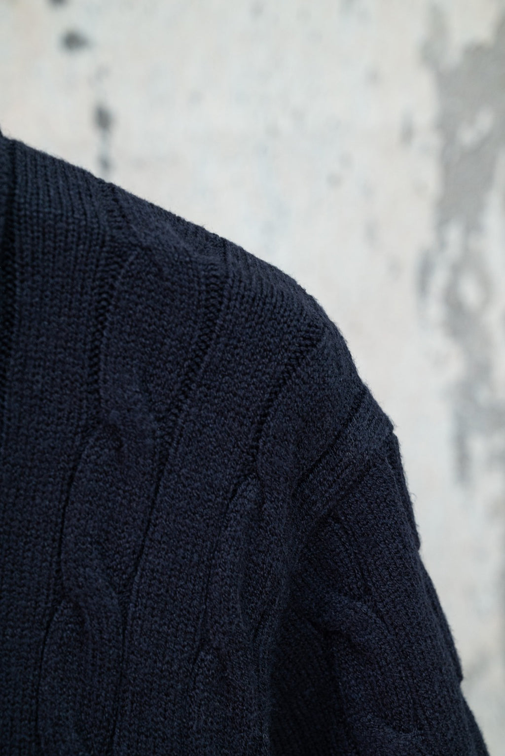 Men's Cable Knit Short‑Sleeve Collared Polo Top, Red Rider Chest Embroidery