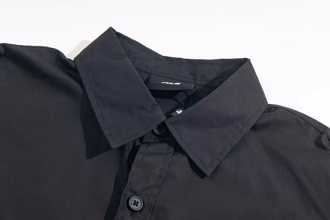 NY Yankees Embroidered NY Oxford Button-Down Shirt - Black