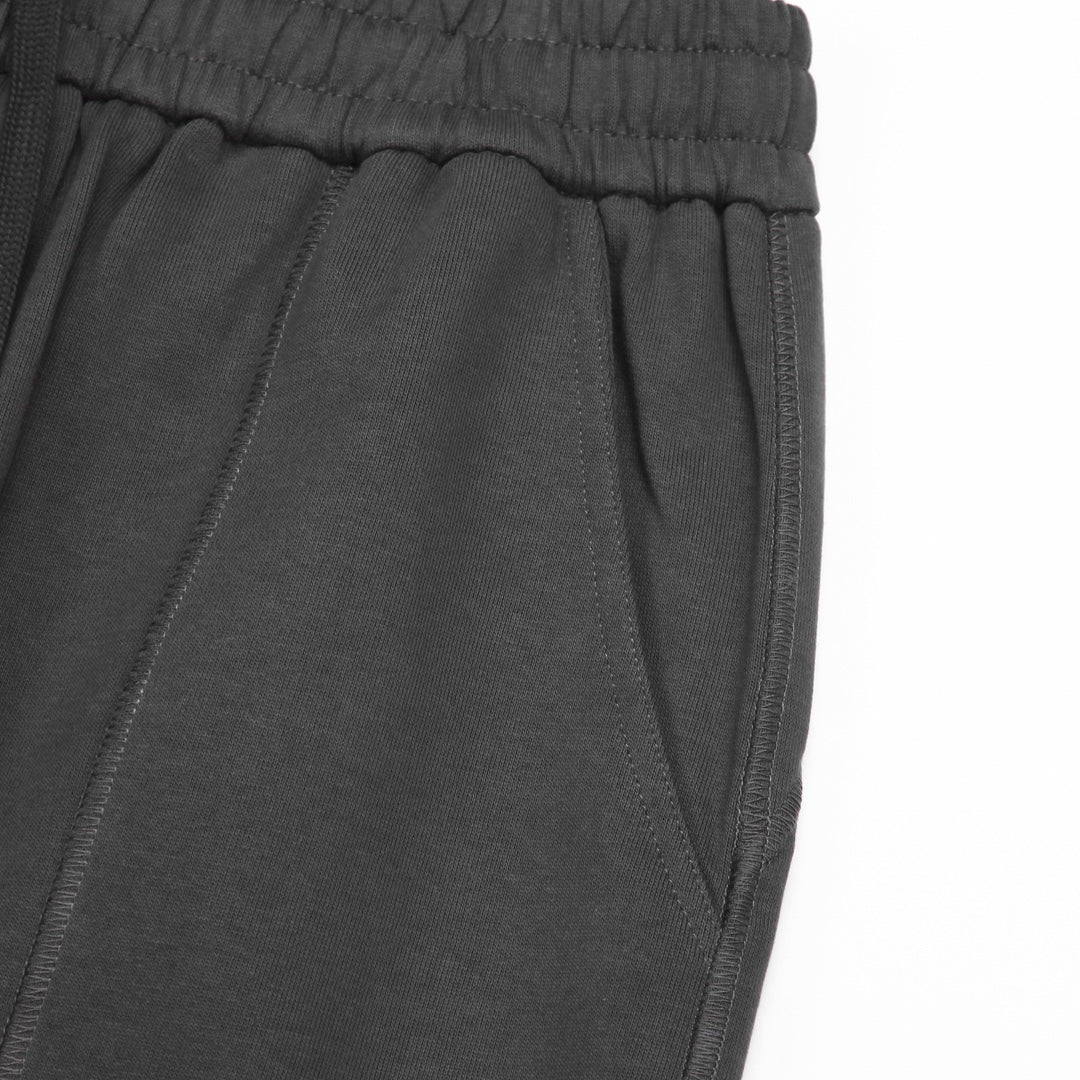 Stone Island Technical Fabric Straight Leg Cargo Pants with Bilateral Zip Cargo Pockets and Compass Badge